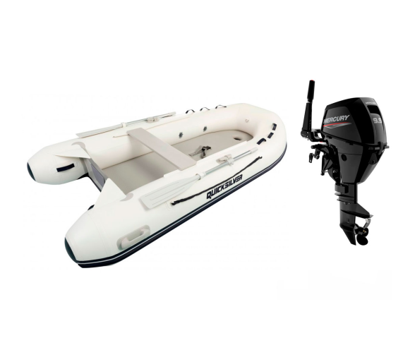 Pack Neumatica Quicksilver 320 AD + Motor Fueraborda Mercury 9.9 M EFI