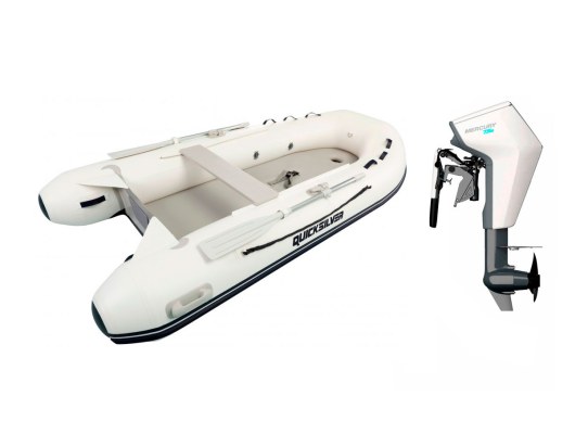 Pack Neumatica Quicksilver 320 AD + Motor Mercury Avator 7.5 EM