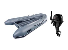 Pack Neumatica Quicksilver 320 Alu Rib + Motor Fueraborda Mercury 9.9 M EFI