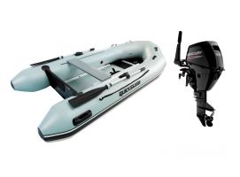 Pack Neumatica Quicksilver 320 Sport + Motor Fueraborda Mercury 9.9 M EFI