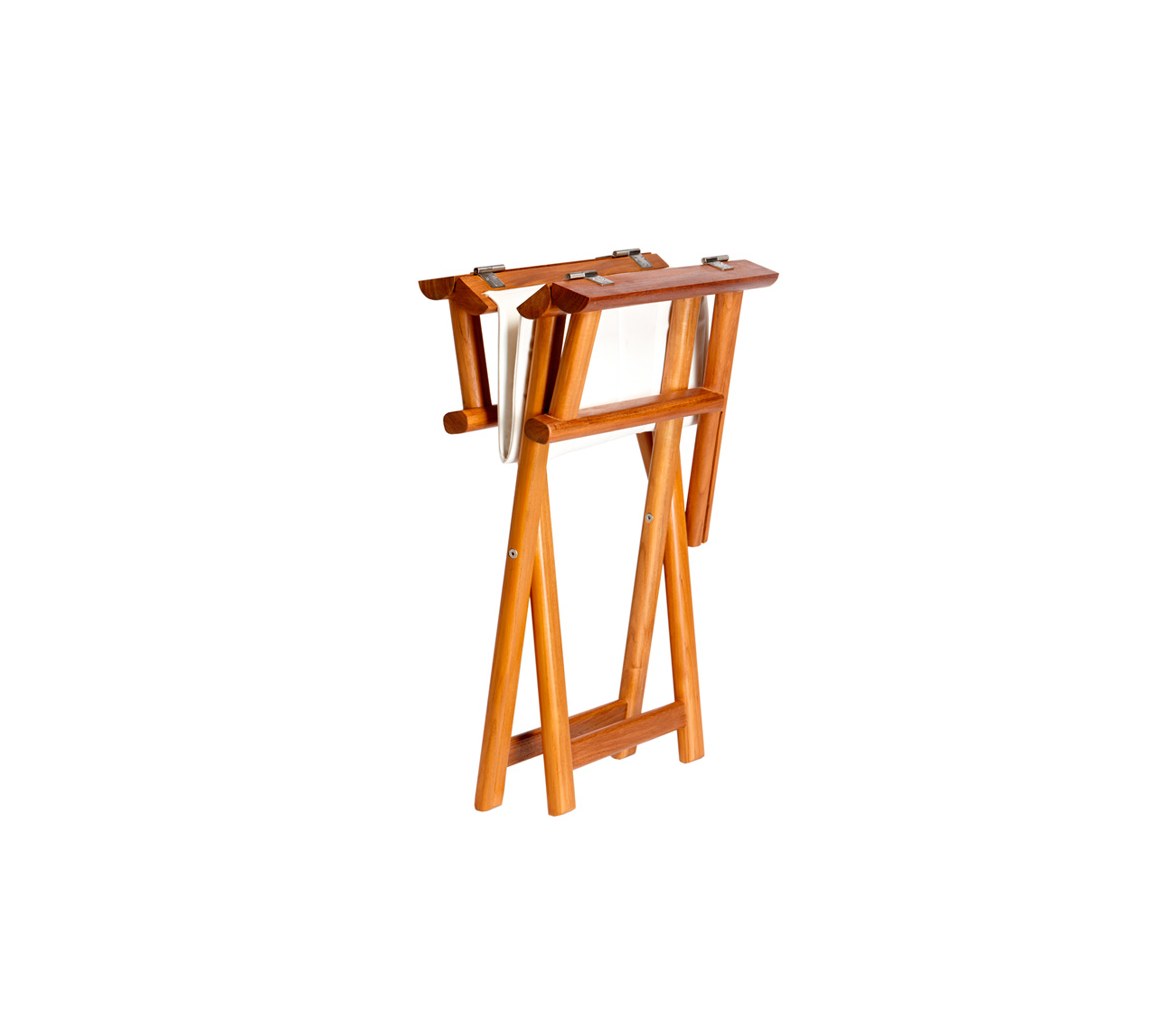 Silla Director Teca Plegable + Tejido Waterproof Beige - Marine Business