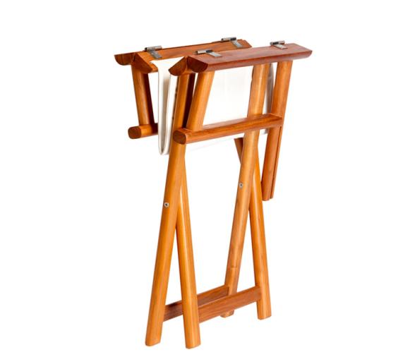 Silla Director Teca Plegable + Tejido Waterproof Beige - Marine Business