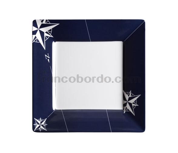 Pack Vajilla Northwind 24 Piezas Cuadrado Marine Business