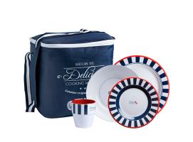 Pack Vajilla Venezia de 16 ó 24 Piezas Marine Business