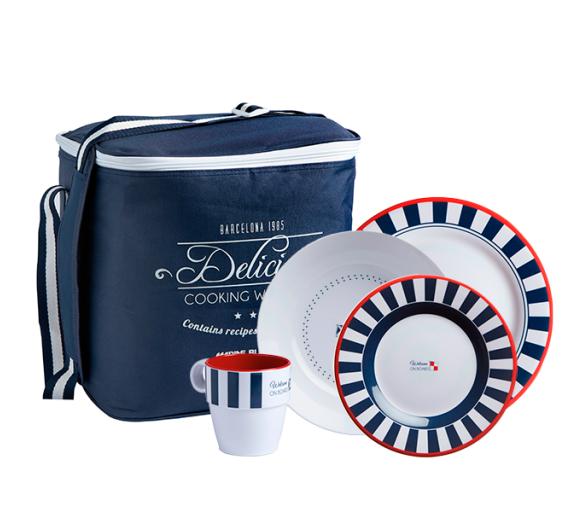 Pack Vajilla Venezia de 16 ó 24 Piezas Marine Business