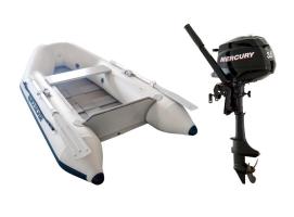 Pack Neumatica Quicksilver 200 Tendy SF + Motor Mercury F 3,5 M