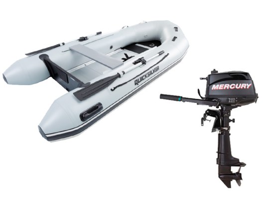 Pack Neumatica Quicksilver 300 Sport + Motor Mercury F 6 M Pack Neumatica Quicksilver 300 Sport + Motor Mercury F 6 M