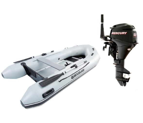 Pack Neumatica Quicksilver 320 Sport + Motor Mercury F 9,9 M