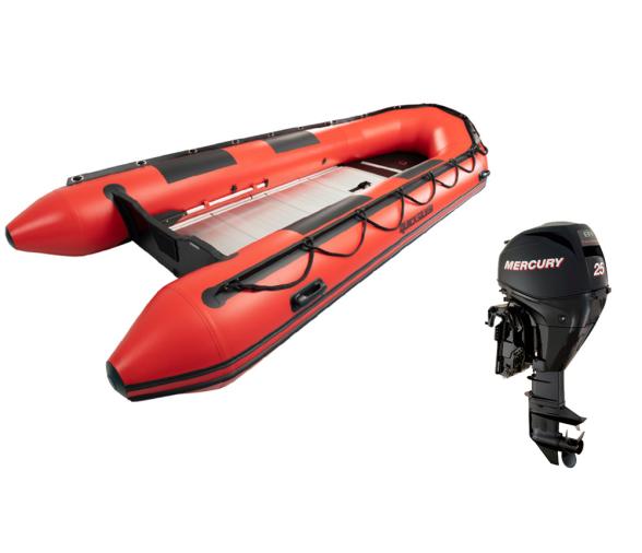 Pack Neumatica Quicksilver 470 Sport HD + Motor Mercury F 25 ML EFI