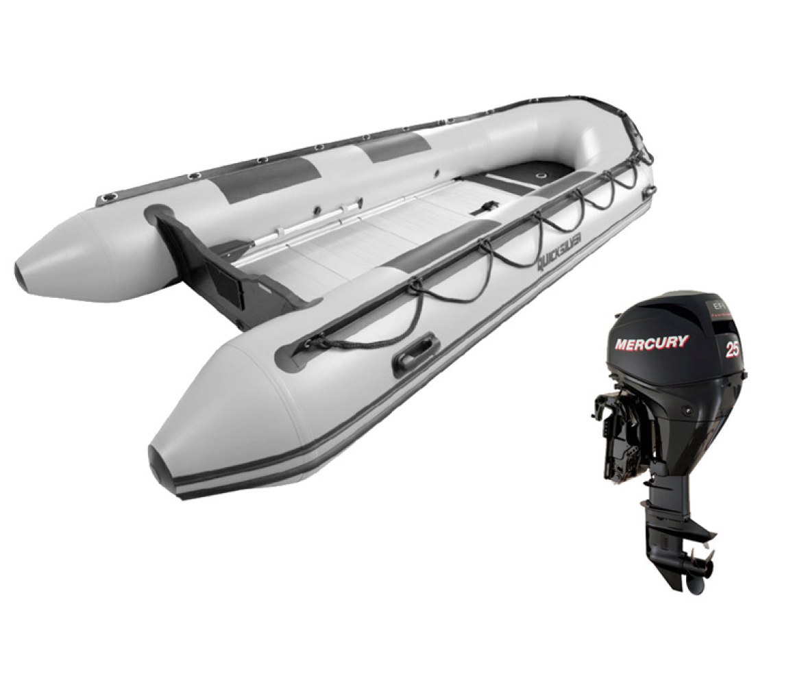 Pack Neumatica Quicksilver 470 Sport HD + Motor Mercury F 25 ML EFI