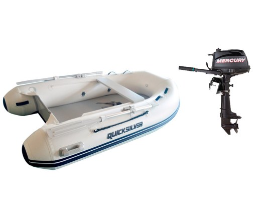 Pneumatic Pack Quicksilver 300 Air Deck + Mercury Motor F 6 M Pneumatic Pack Quicksilver 300 Air Deck + Mercury Motor F 6 M