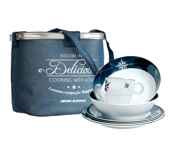 Pack Vajilla Northwind 24 Piezas Marine Business