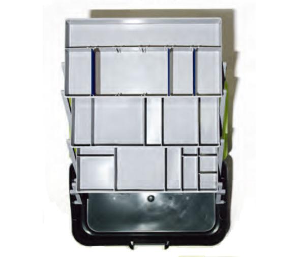 Panaro Caja de Pesca con 3 Bandejas 149