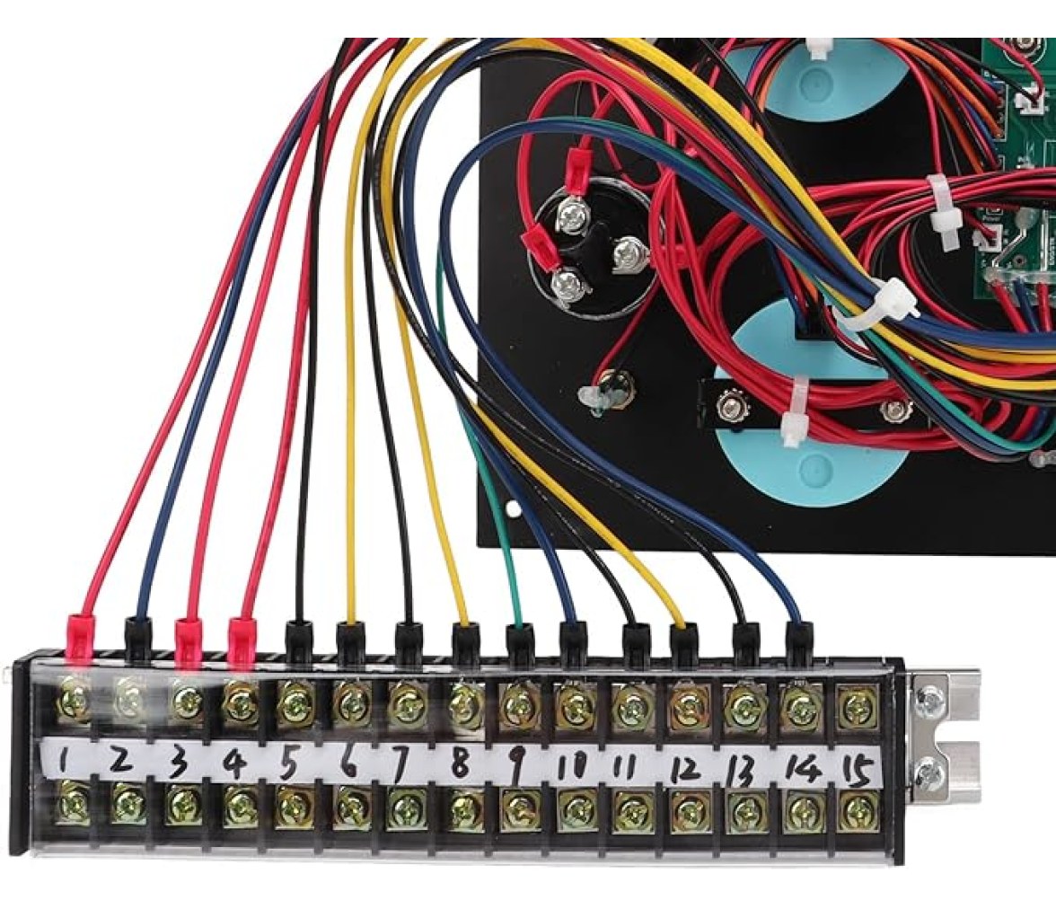 Panel 5 Instrumentos Indicadores Negros 12V