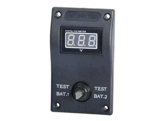 Additional modules double digital voltimeter bat1-bat2