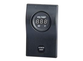 Panel adicional voltimetro digital 12-24V