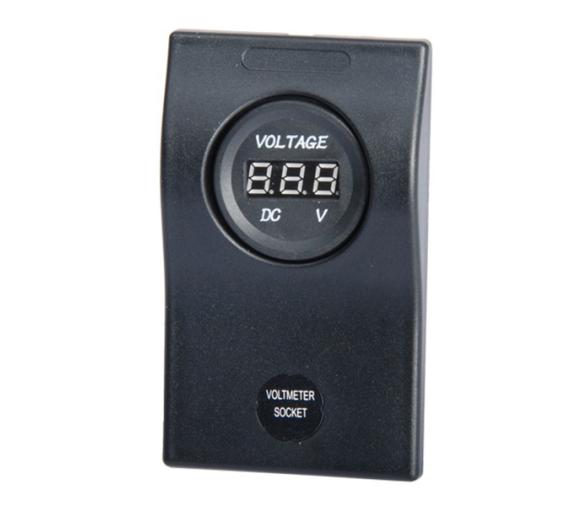 Panel adicional voltimetro digital 12-24V