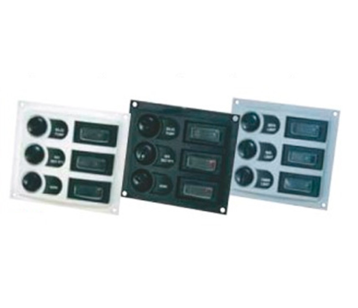 Switch Panel Base with Switch and Fuse Lalizas