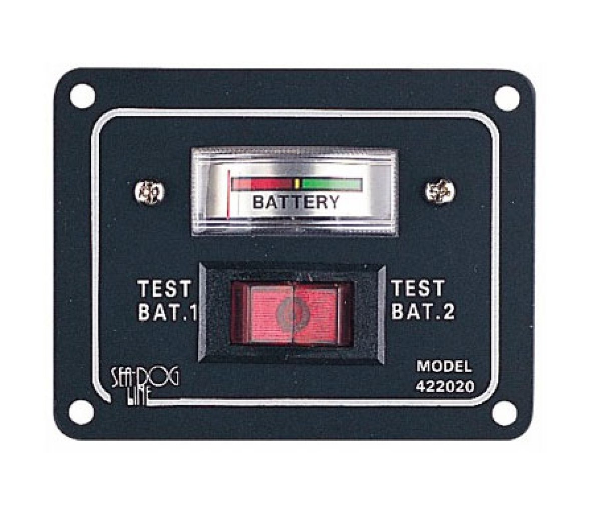 Panel de Control Nivel de 2 Baterias