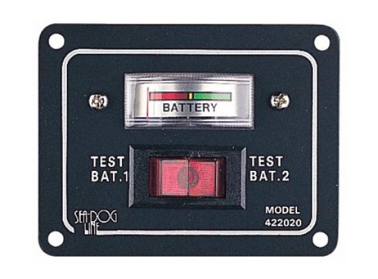 Panel de Control Nivel de 2 Baterias