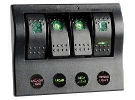 Panel de Control PCP LED 4 Interruptores