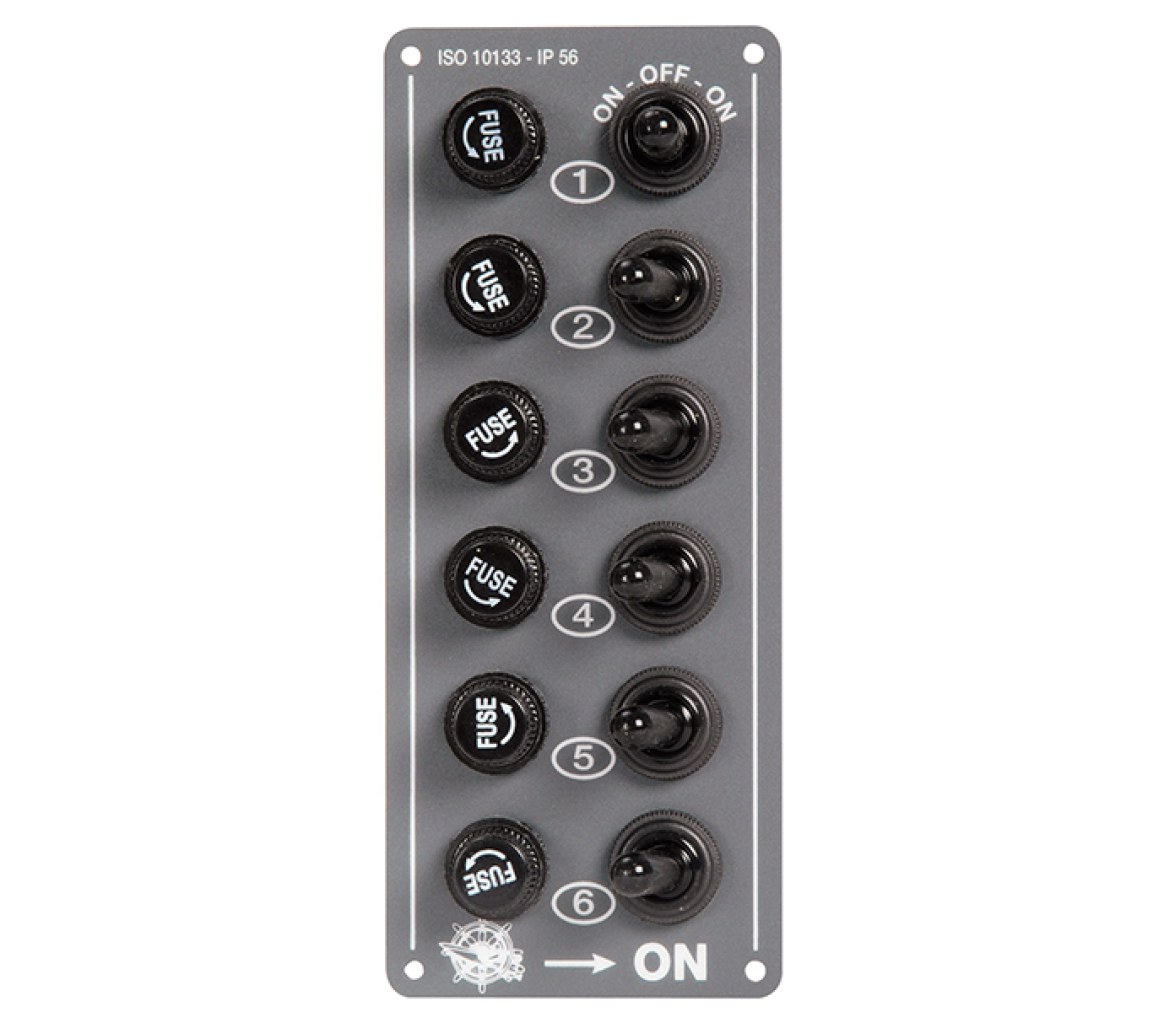 Panel Electrico Elite IP56 6 interruptores