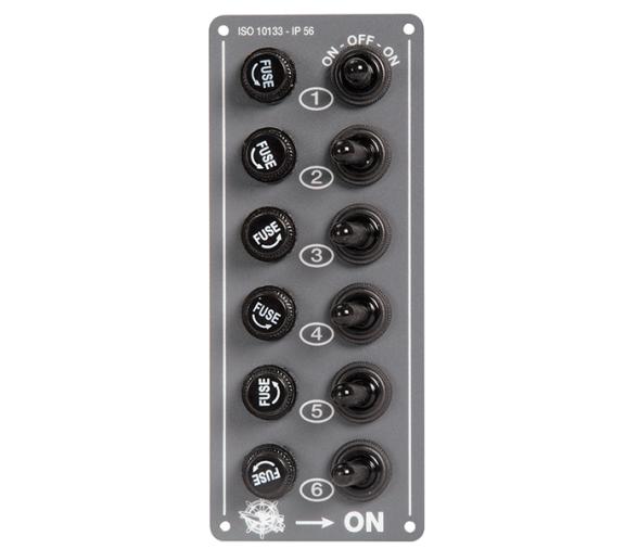 Panel Electrico Elite IP56 6 interruptores