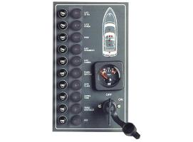 Panel Electrico Estanco 10 interruptores