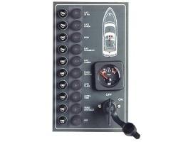 Electric Panel Watertight 10 switches