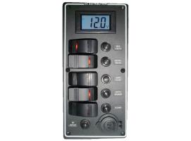 Panel Electrico PCAL series con voltimetro digital 9-32V