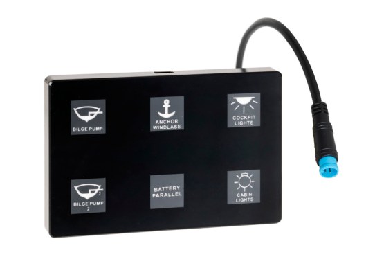 Electric Touch Panel 6 Switches