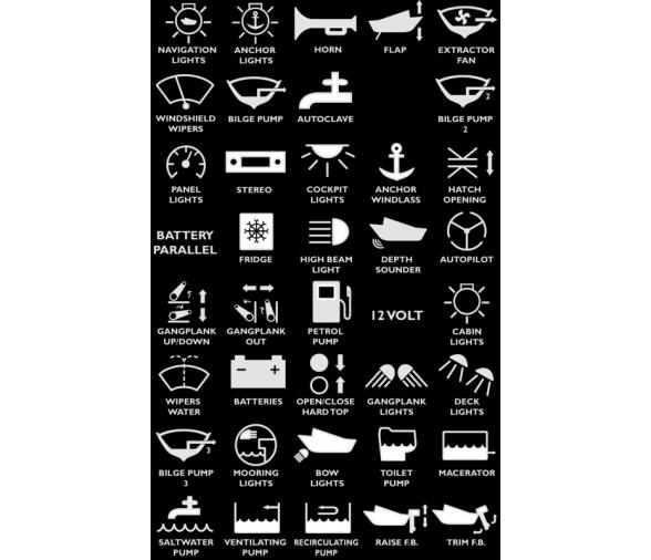 Panel Táctil Eléctrico 6 Interruptores