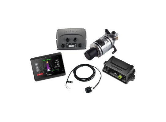 Paquete de piloto automático hidráulico Compact Reactor 40 con instrumento GHC 5