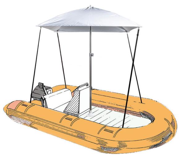 Parasol Toldo Plegable 200x200 cm