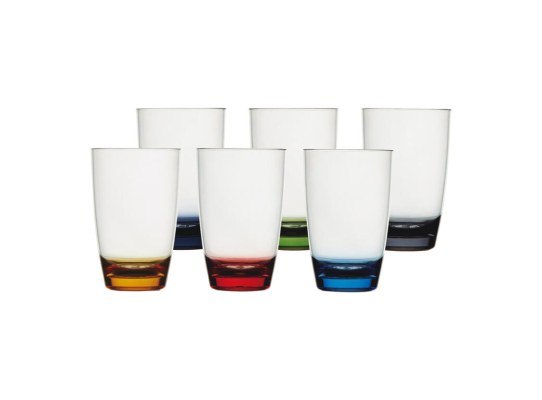 Party Colors - Vaso Refresco Antideslizante - Tritan - Set 6u. - Marine Business