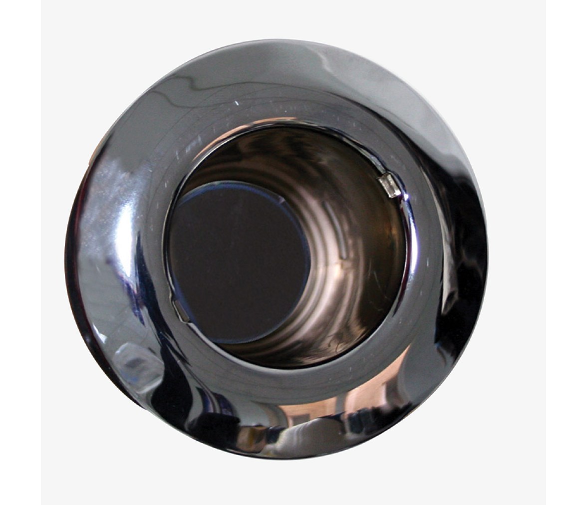 Pasa cascos para tubo de 3/4", cromado