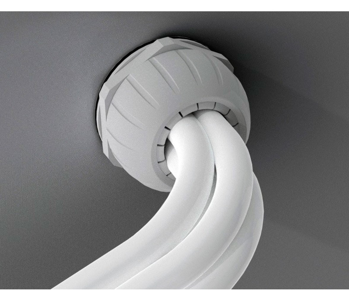 Pasacable estanco para cables grandes