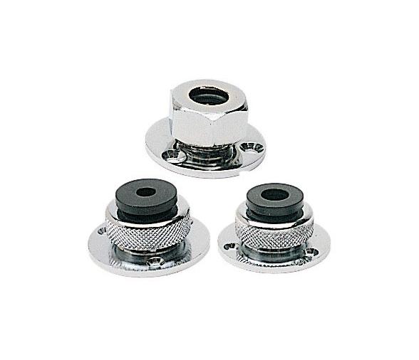 Pasacable de Cubierta en Laton Cromado