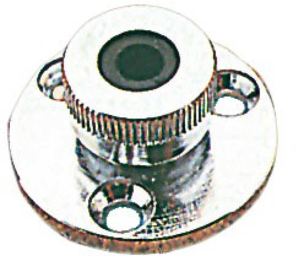 Pasacable de Cubierta en Laton Cromado