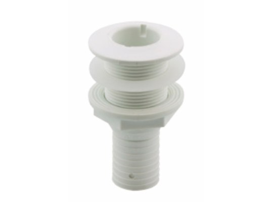 Pasacasco para válvula, con conector para manguera y arandela, ISO