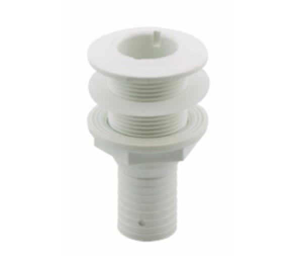 Pasacasco para válvula, con conector para manguera y arandela, ISO