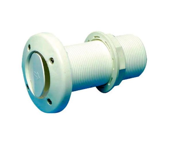 Pasacascos con Rosca y Valvula Antiretorno