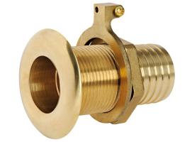 Pasacascos Laton Toma de Manguera Borde Bisel Redondeado