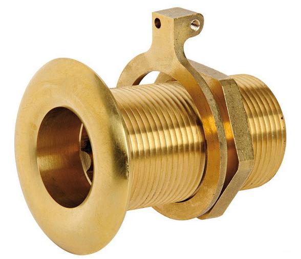 Pasacascos Laton Toma de Manguera Borde Redondeado