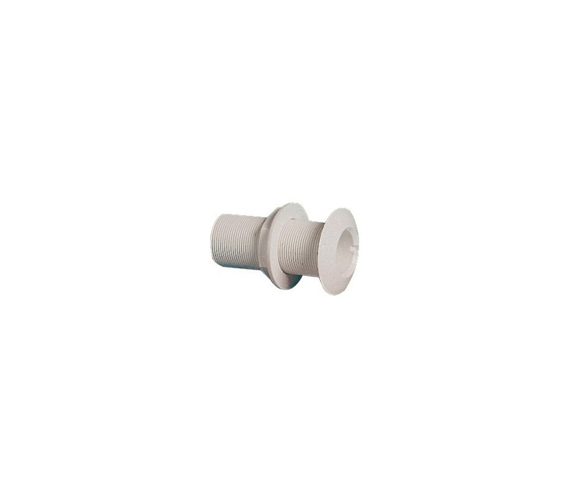 Pasacascos Plastico Blanco con Rosca