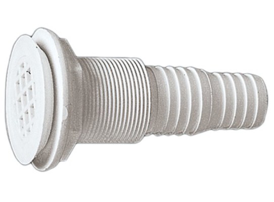 Thru-Hull drain with grating