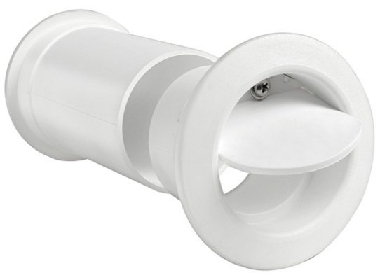 Pasacascos horizontal nylon valvula retencion