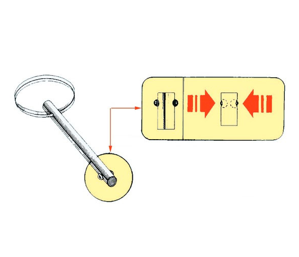 Stainless Steel Self-Locking Pin