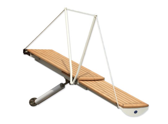 Pasarela Electrica Aluminio Suelo Madera Antideslizante 12 V