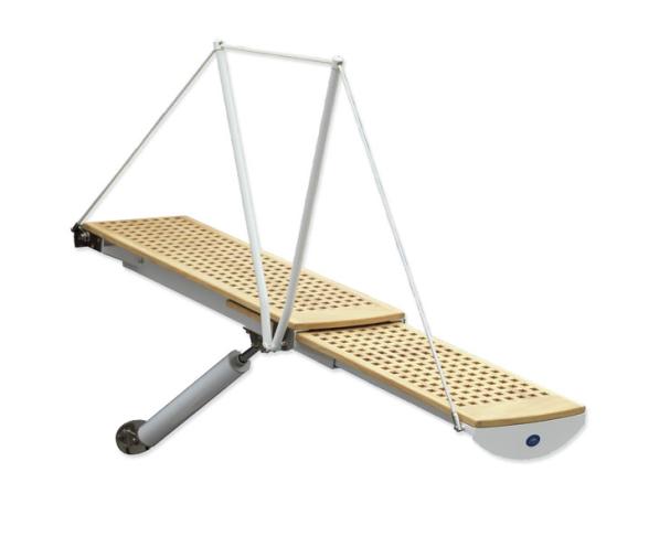 Pasarela Electrica Suelo Madera Rejilla Antideslizante 12 V